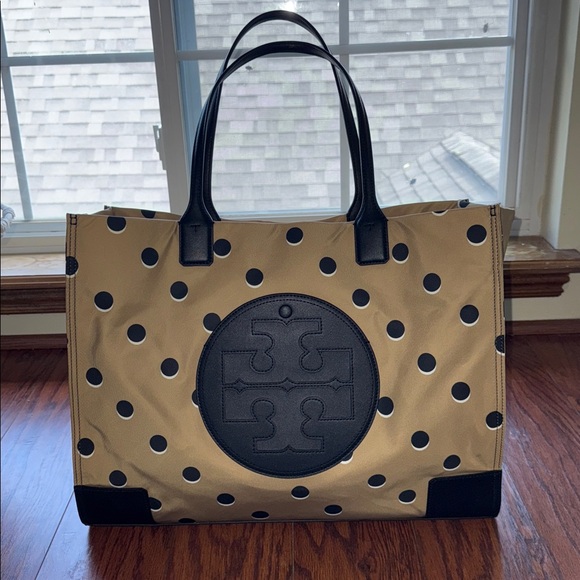 Tory Burch Polka Dot Tote Bag - Picture 1 of 4